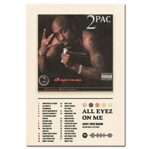 Posters de Artistas do HipHop 2Pac